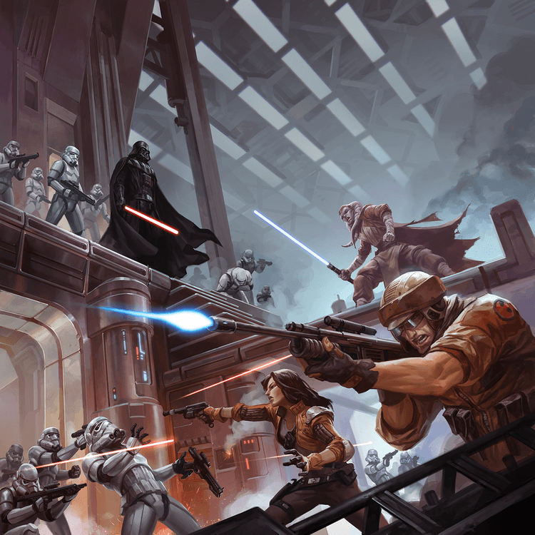 Boîte du jeu : Star Wars : Assaut sur l'Empire