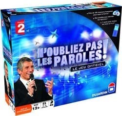 Boîte du jeu : N'oubliez pas les paroles!