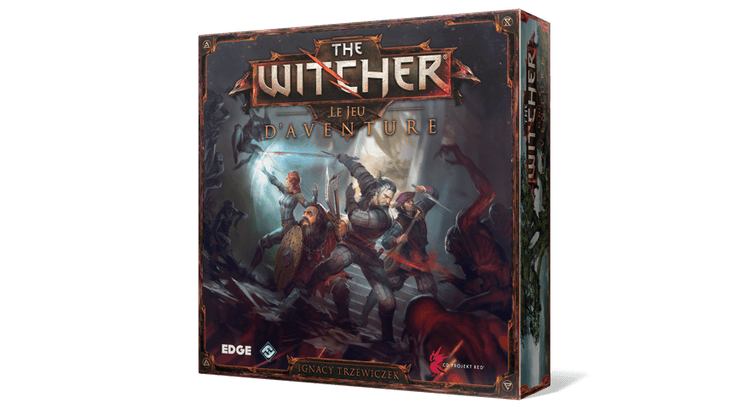 Boîte du jeu : The Witcher : Le Jeu d’Aventure