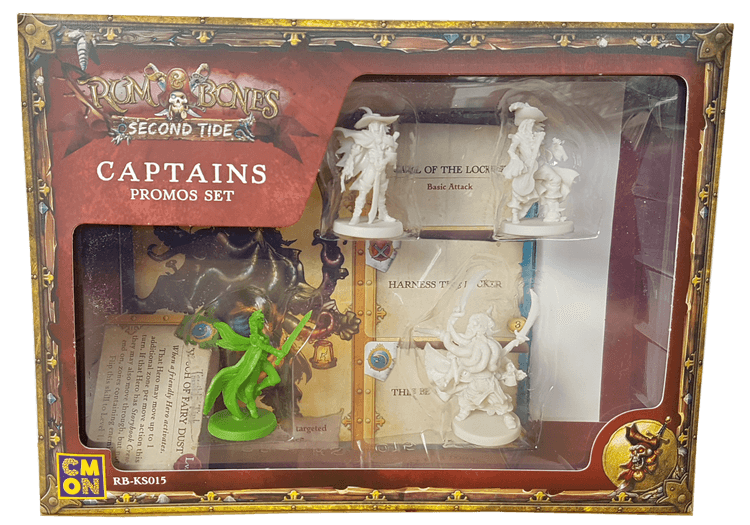 Boîte du jeu : Rum & Bones Second Tide : Captains - Promos Set