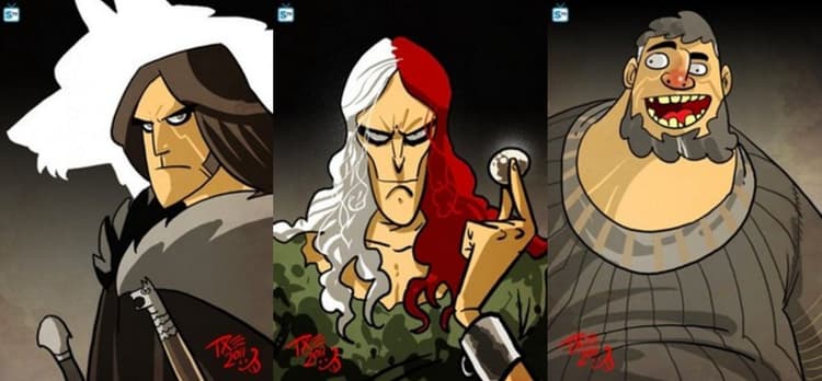 Boîte du jeu : Game of Thrones - La Main du Roi