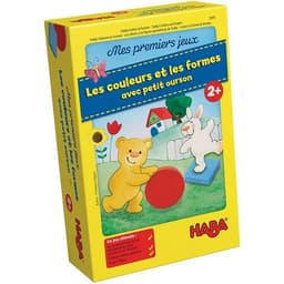 Couverture de Les couleurs et les formes avec petit ourson