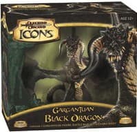 Boîte du jeu : Dungeons & Dragons Miniatures : Gargantuan Black Dragon