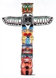 Boîte du jeu : Totem / Chaman / Hug !