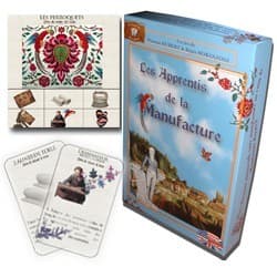 Boîte du jeu : Les Apprentis de la Manufacture