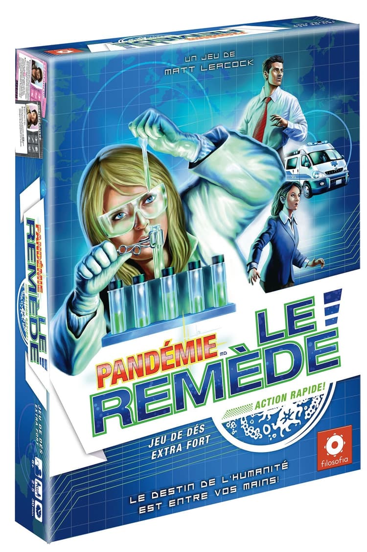 Boîte du jeu : Pandémie : Le Remède