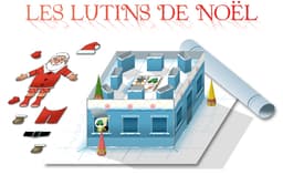 Couverture de Les Lutins de Noël