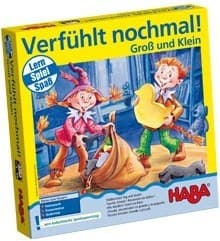 Boîte du jeu : Touché trouvé ! - Reconnais les tailles !