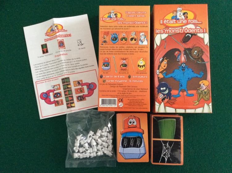 Boîte du jeu : Il était une fois... les MonstrÔdents!