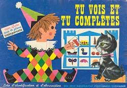 Boîte du jeu : Tu vois et tu complètes