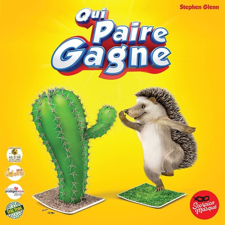 Boîte du jeu : Qui paire gagne (2016)