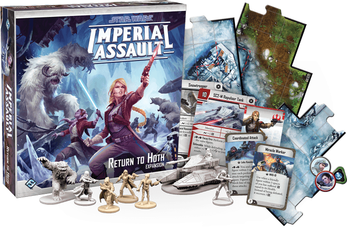Boîte du jeu : Star Wars Imperial Assault: Return to Hoth