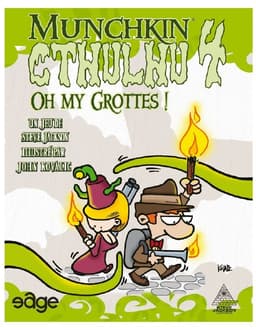 Couverture de Munchkin Cthulhu 4 : Oh my grottes !