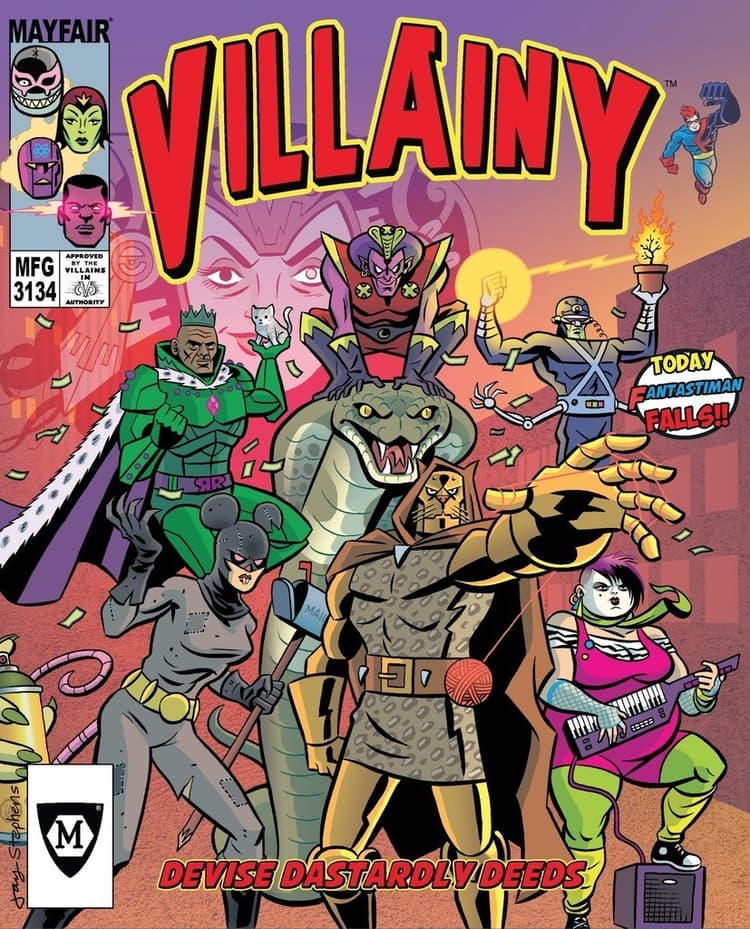 Boîte du jeu : Villainy