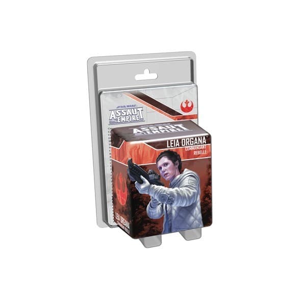 Boîte du jeu : Star Wars : Assaut sur l'Empire - Leia Organa Commandant Rebelle