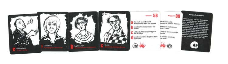 Boîte du jeu : Black Stories : Suspects