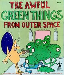 Couverture de The Awful Green Things from Outer Space