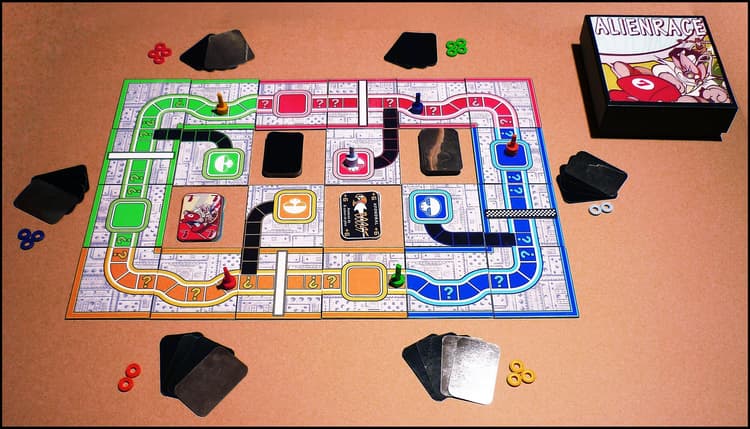 Boîte du jeu : Alienrace