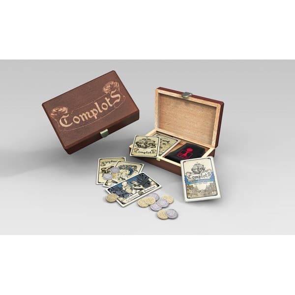Boîte du jeu : Complots : édition exclusive