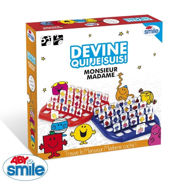 Boîte du jeu : Monsieur Madame Devine qui je suis