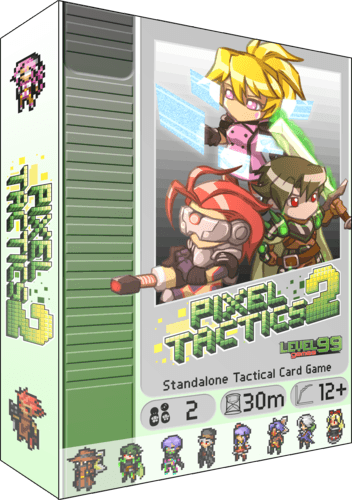 Boîte du jeu : Pixel tactics 2