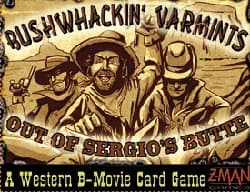 Boîte du jeu : Bushwhakin' Varmints out of Sergio's butte