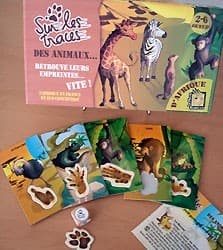 Boîte du jeu : Sur les Traces des Animaux... d'Afrique