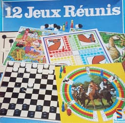 Couverture de 12 jeux réunis