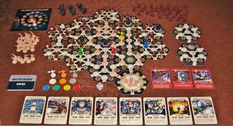 Boîte du jeu : jupiter rescue