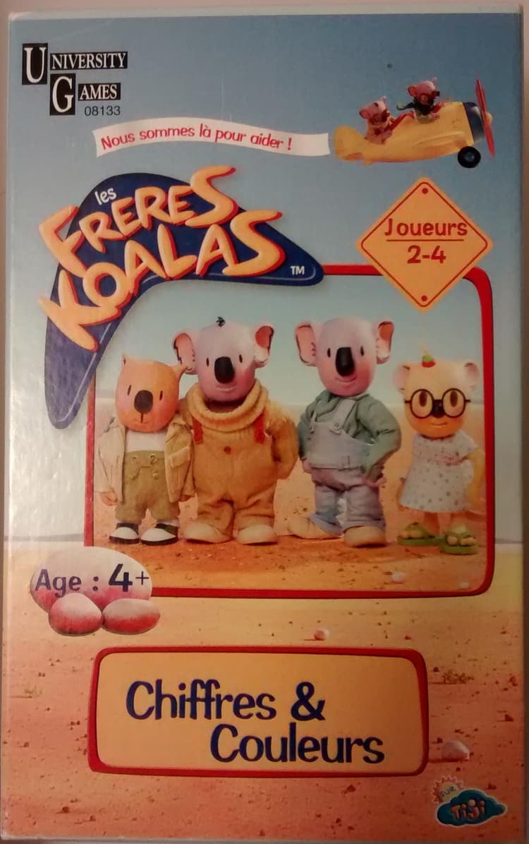 Boîte du jeu : Les Frères Koalas Chiffres & Couleurs