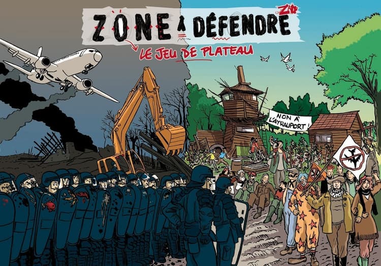 Boîte du jeu : Zone à défendre