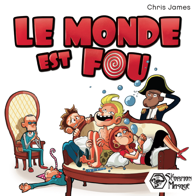 Boîte du jeu : Le monde est fou