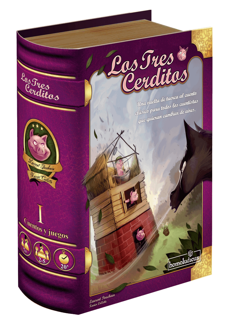 Boîte du jeu : Los tres cerditos