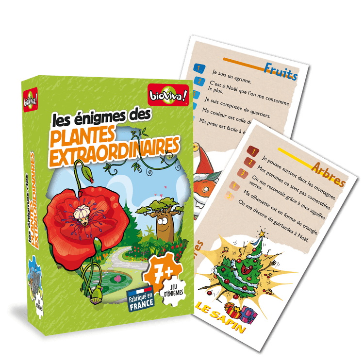 Boîte du jeu : Les Énigmes des Plantes extraordinaires