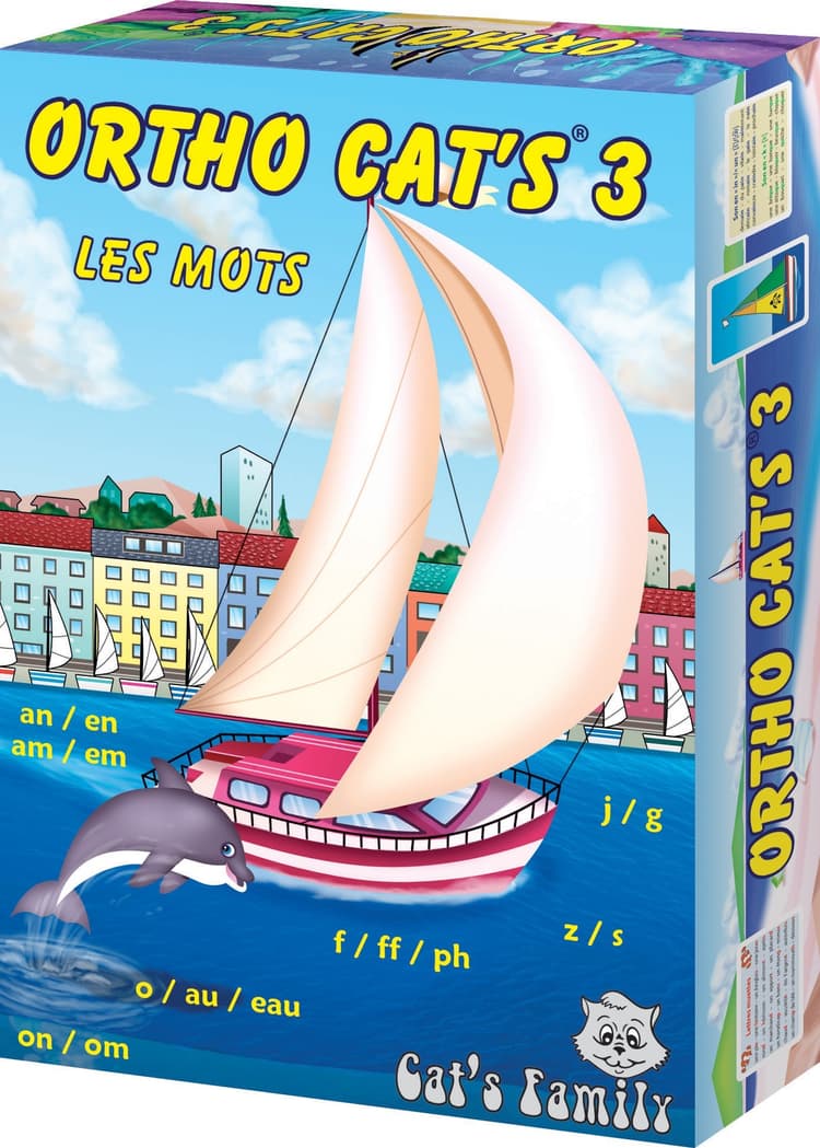 Boîte du jeu : Ortho Cat's 3 - Les mots