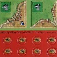 Boîte du jeu : Carcassonne : La Peste / The Plague / Die Pest