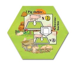 Couverture de Keyflower : Pig Shelter