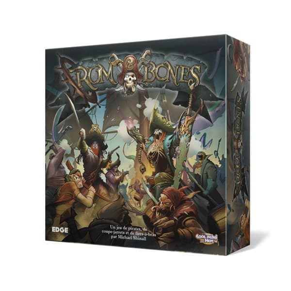 Boîte du jeu : Rum & Bones VF