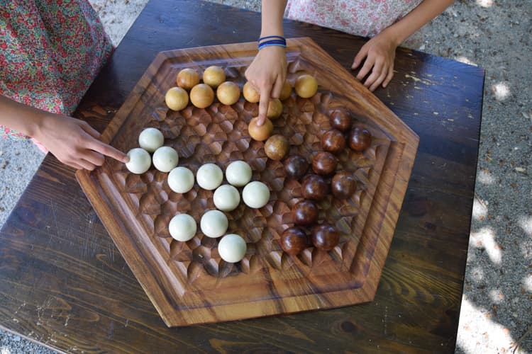 Boîte du jeu : Abalone Palissandre 3 joueurs