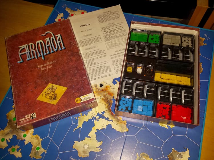 Boîte du jeu : Armada