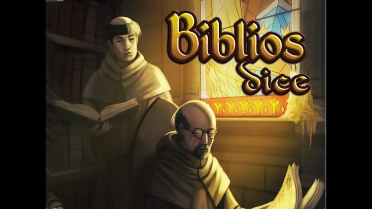 Boîte du jeu : Biblios Dice