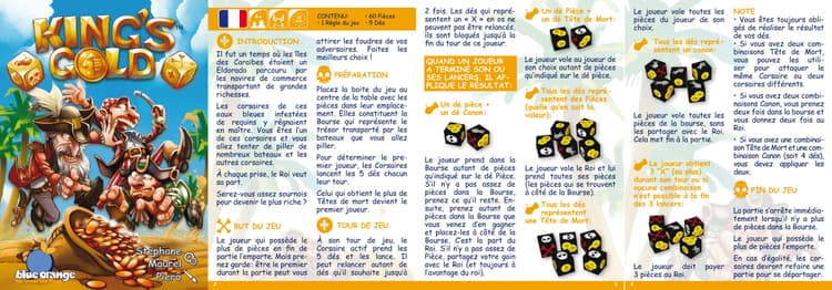 Boîte du jeu : King's Gold