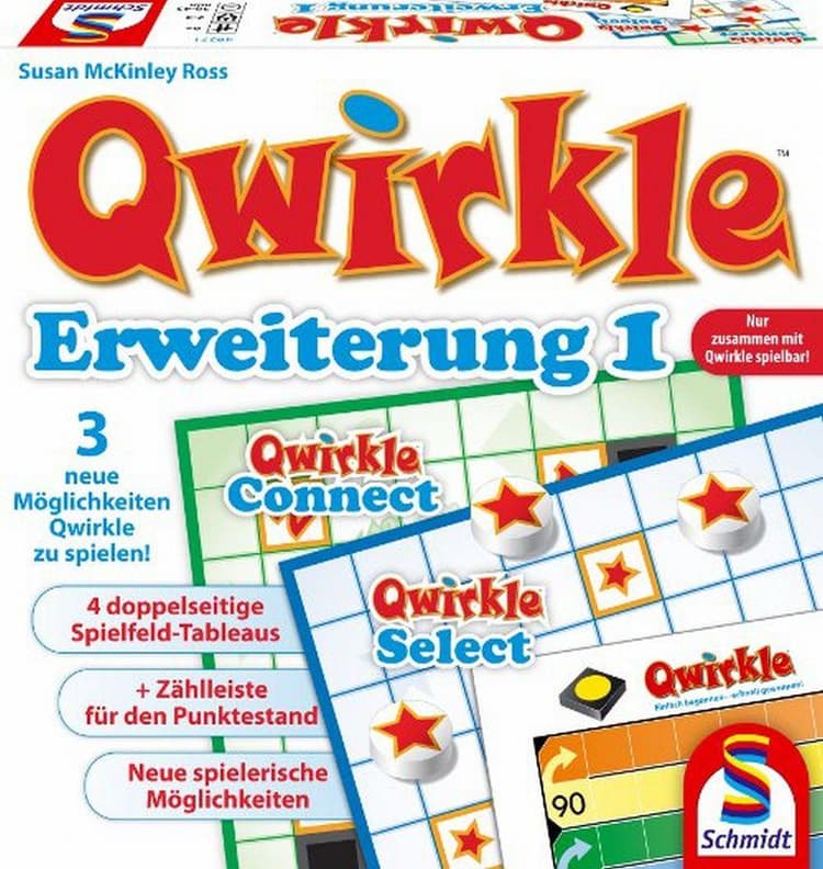Boîte du jeu : Qwirkle erweiterung 1