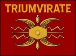 Boîte du jeu : Triumvirate