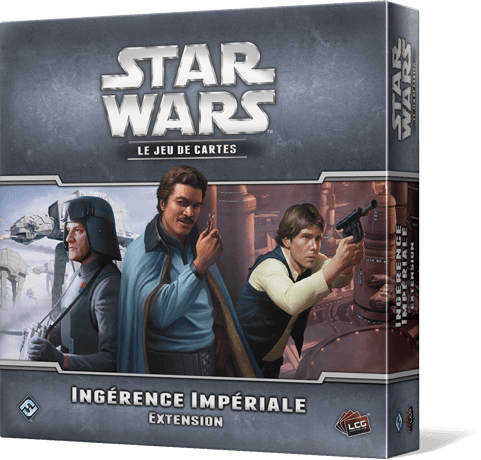 Boîte du jeu : Star Wars le jeu de cartes : Ingérence Impériale