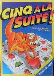 Boîte du jeu : Cinq à la suite !