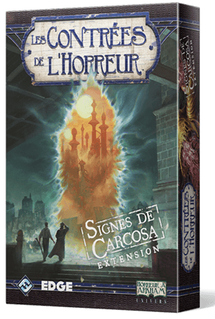 Boîte du jeu : Les Contrées de l'Horreur - Extension Signes de Carcosa