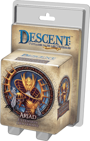Boîte du jeu : Descent : Voyages dans les Tenebres ! - Pack Lieutenant Ariad