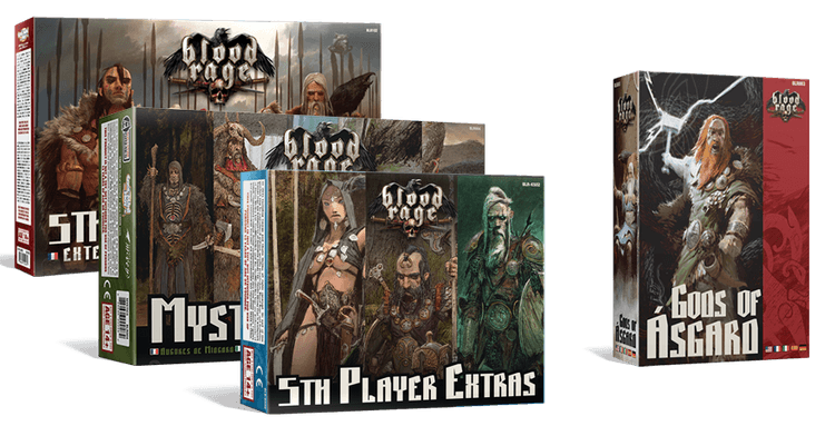 Boîte du jeu : Blood Rage : pack Valhalla