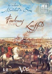 Boîte du jeu : Les victoires du maréchal de Saxe